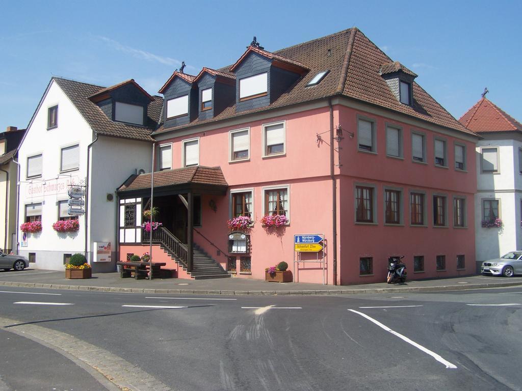 Hotel Schwarzes Ross Schwarzach am Main Εξωτερικό φωτογραφία